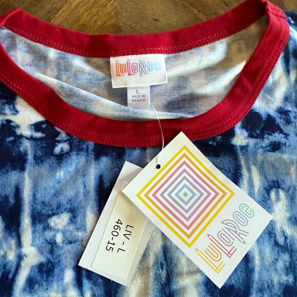 LLR Blue/ White tie dye LIV - Picture 2 of 4